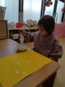 クリスマスツリー製作（そら組）