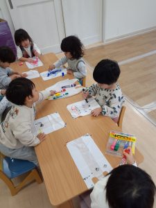 凧揚げをしたよ！（たいよう組）